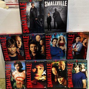 Smallville: The Complete Series DVD (Seasons 1-10) Individual Box Sets 8 Pounds!